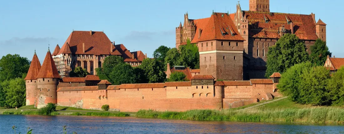 Visit the largest medieval castle in Europe - Malbork