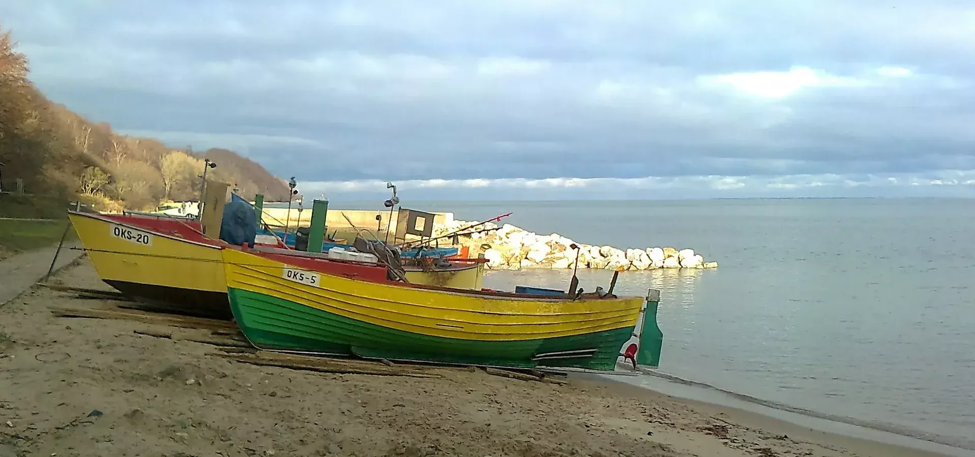 Oksywie fishing harbor